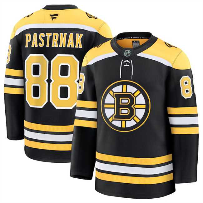 Men's Boston Bruins #88 David Pastrnak Black 2024-25 Home Stitched Hockey Jersey Dzhi,We sell and wholesale Men's Boston Bruins #88 David Pastrnak Black 2024-25 Home Stitched Hockey Jersey Dzhi on line form chian!